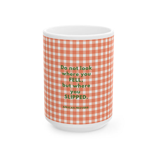 African Proverb Coffee Mug