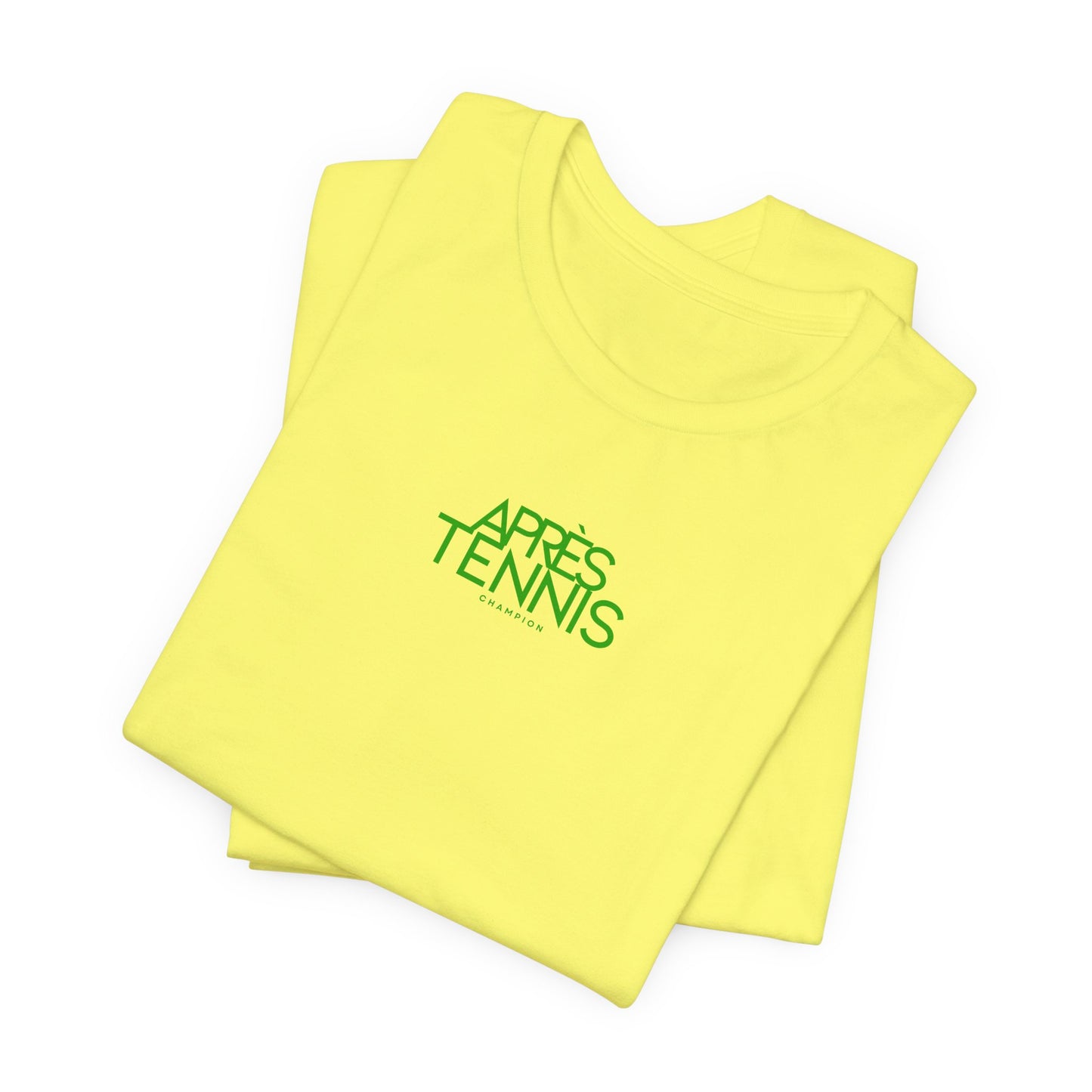 Apres Tennis Tee - yellow 