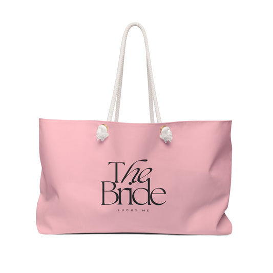 Bridal Oversized Tote, Ballerina Pink