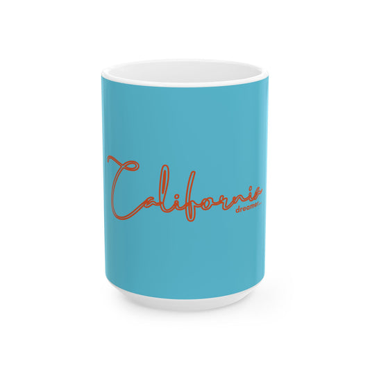 California Sunny Mug - Aqua 