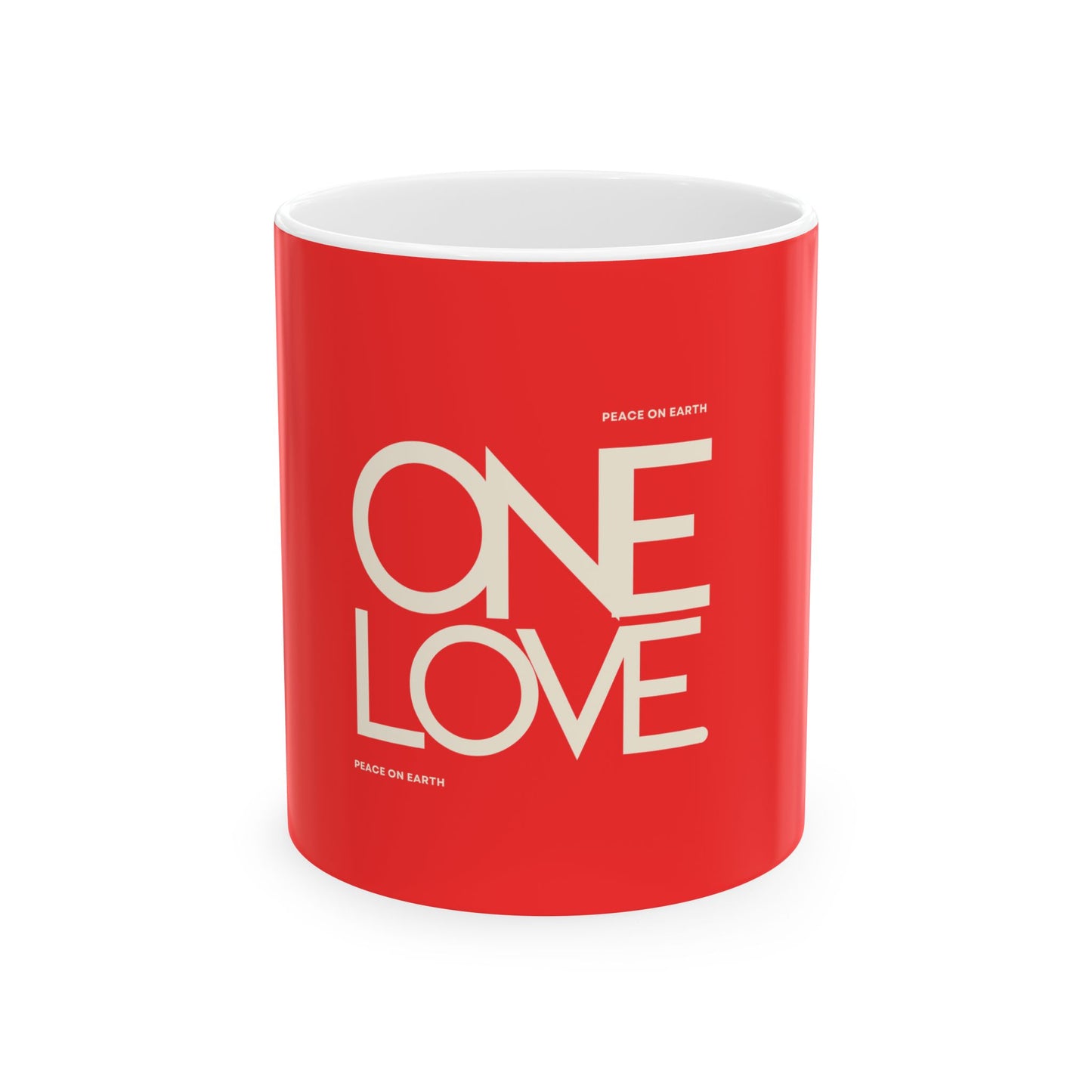 Christmas Sprit Mug, RED