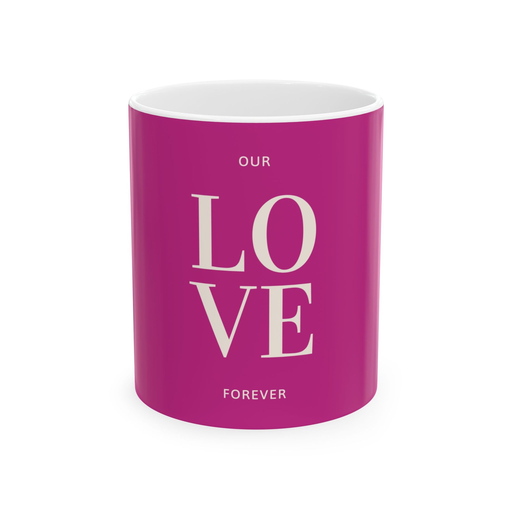 Classic Pink LOVE Mug