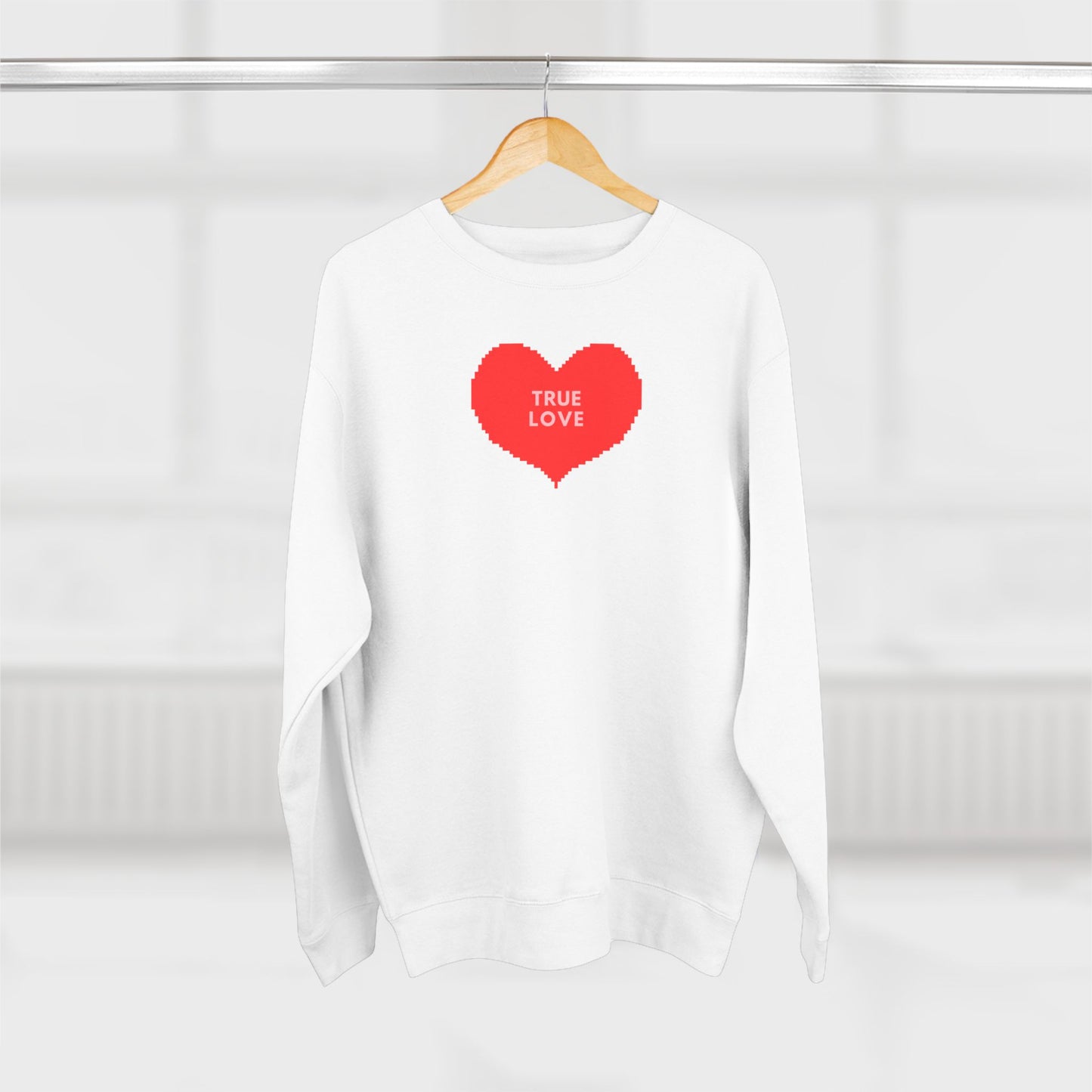 Classic "True Love" Unisex Crewneck Sweatshirt