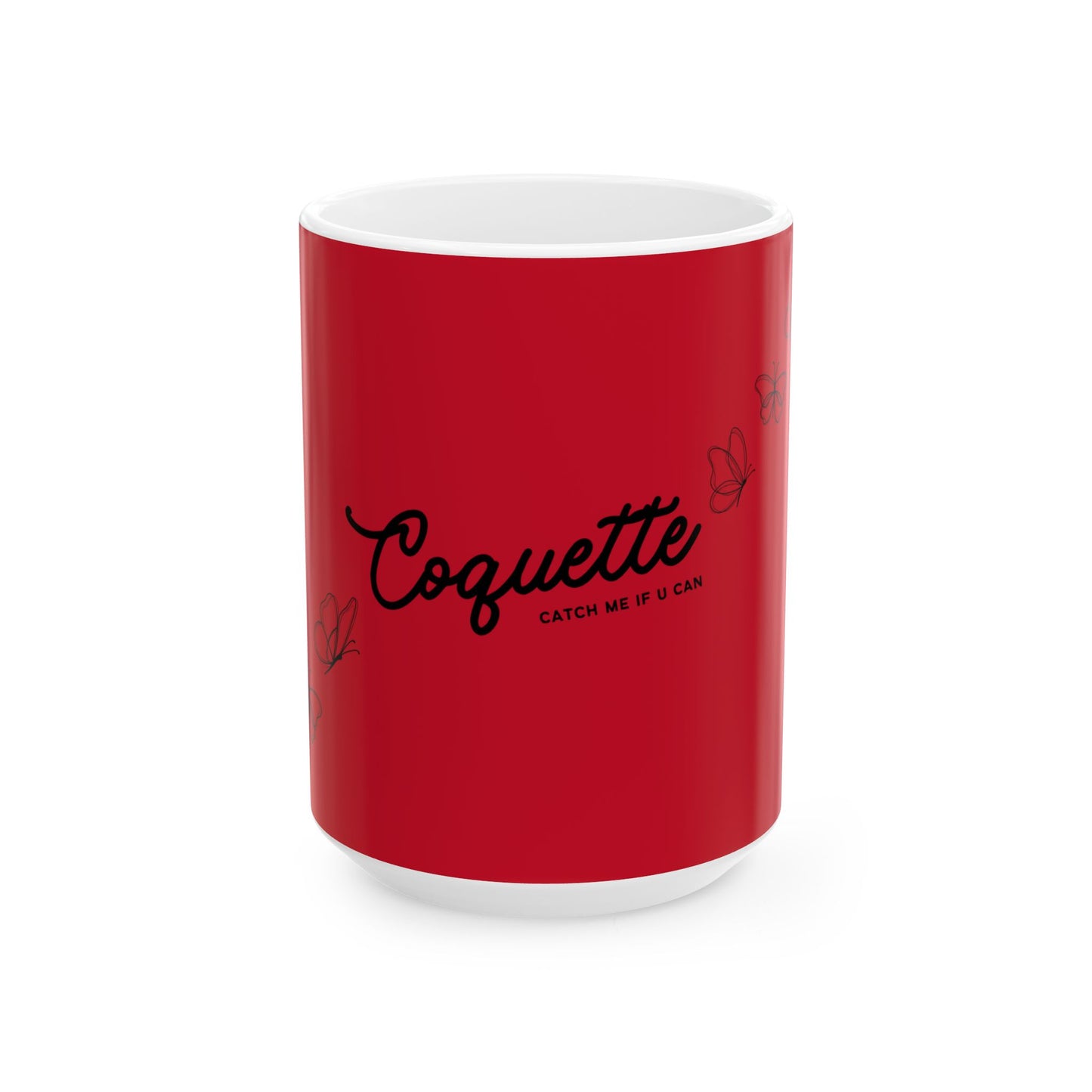 Coquette Coffee Mug, Red 