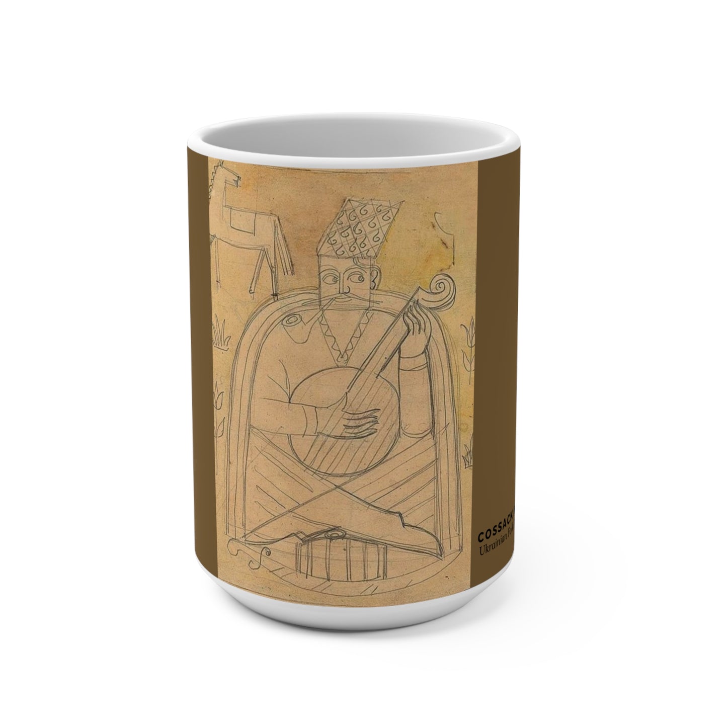 Cossack Mamay Ukrainian Folk Hero Mug