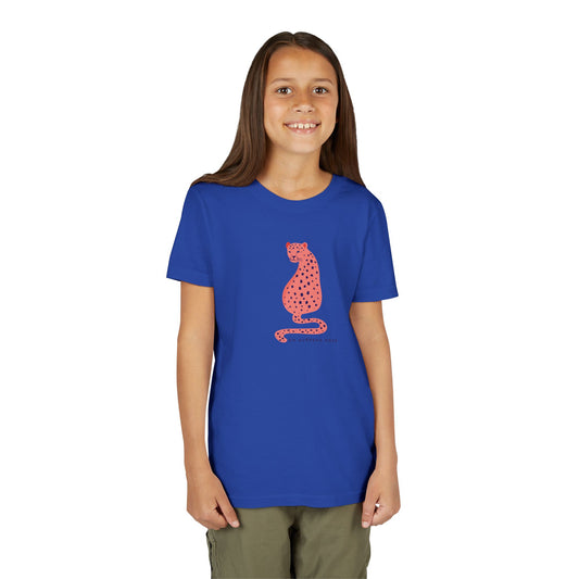 Cute Youth Short Sleeve, Pink Leopard