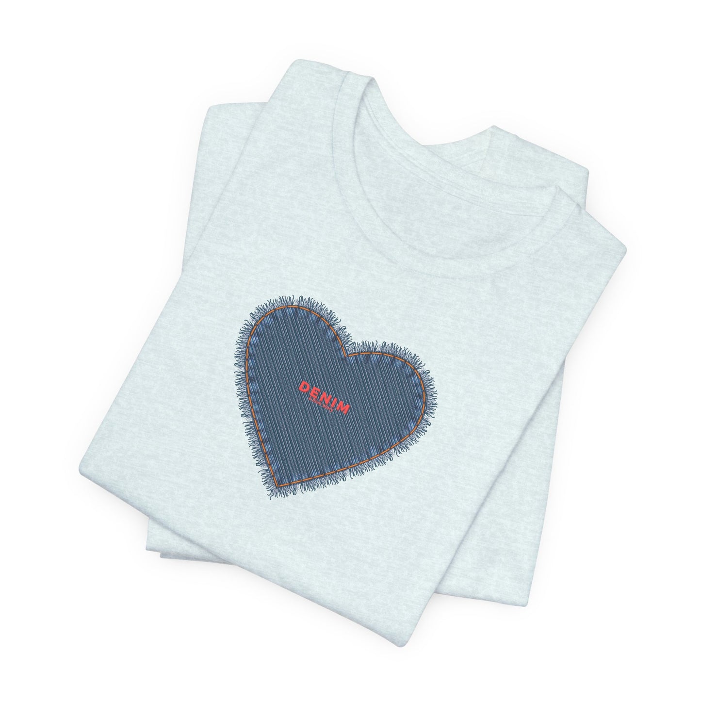 DENIM Heart Ladies Tee