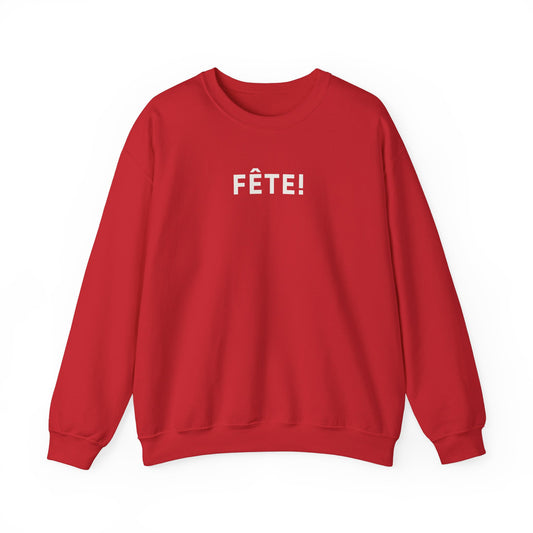 FÊTE Sweatshirt, RED 