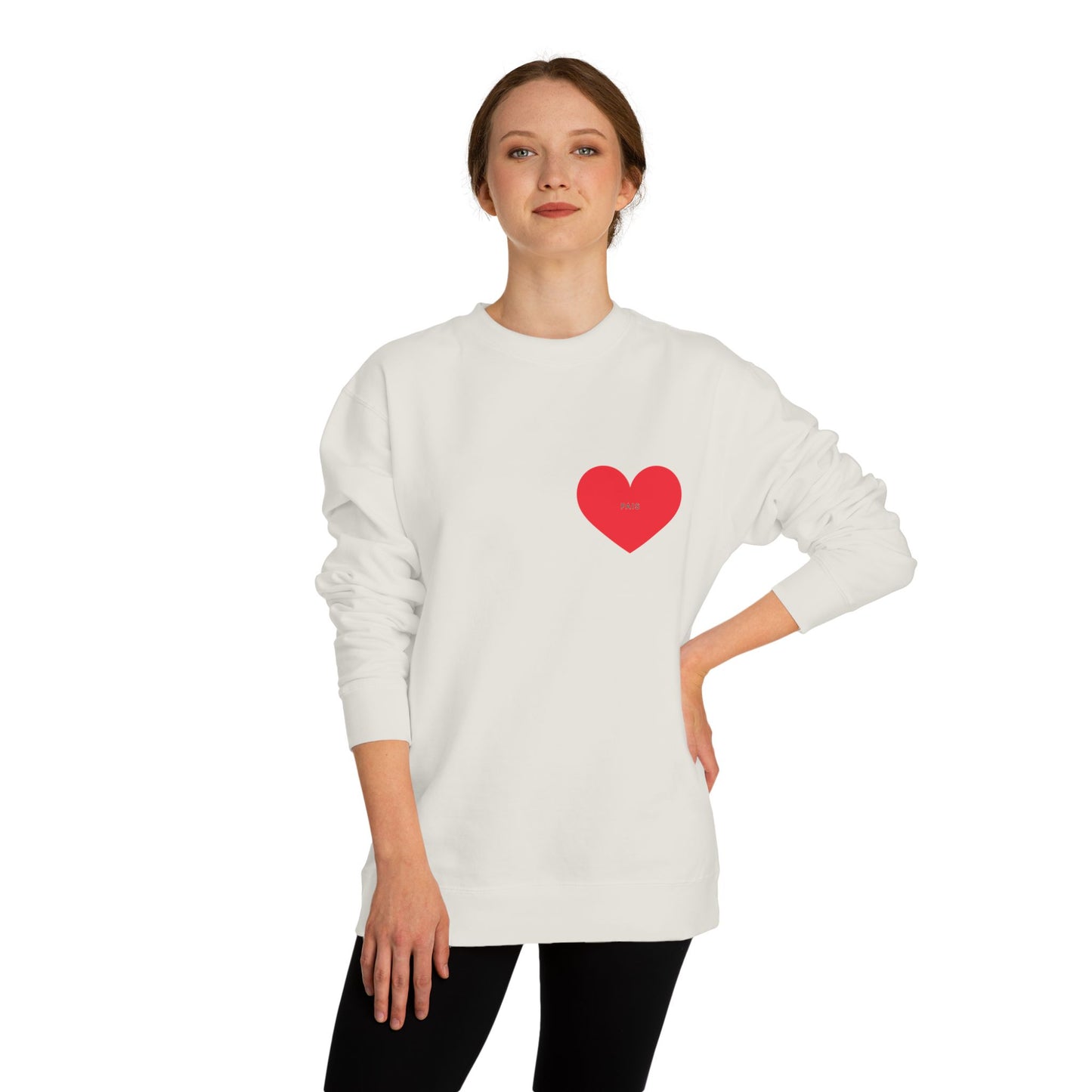 Heart Emoji Crew Neck Luxe Sweatshirt