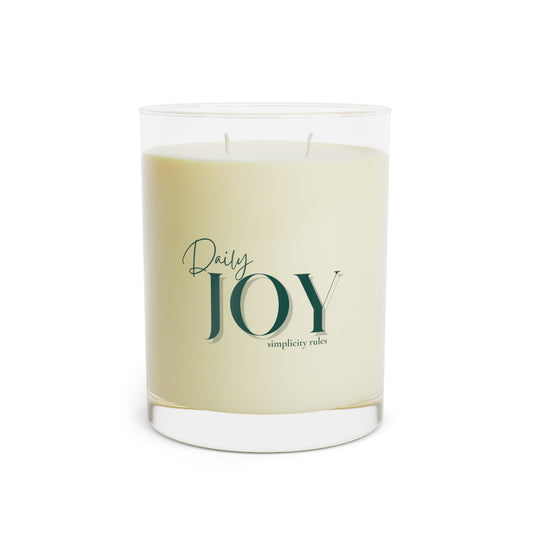 Holiday Aromatheraphy Candle, Joy