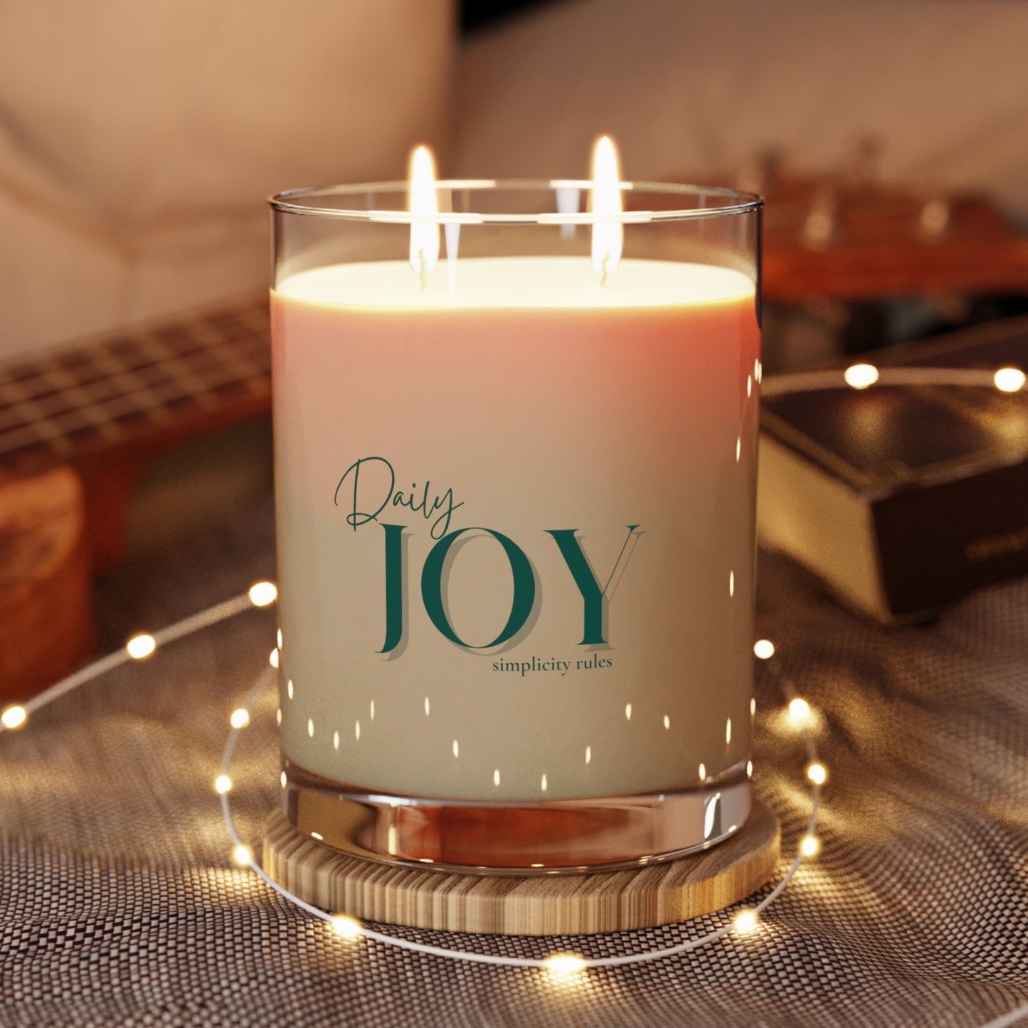 Holiday Joy Scented Candle, Green