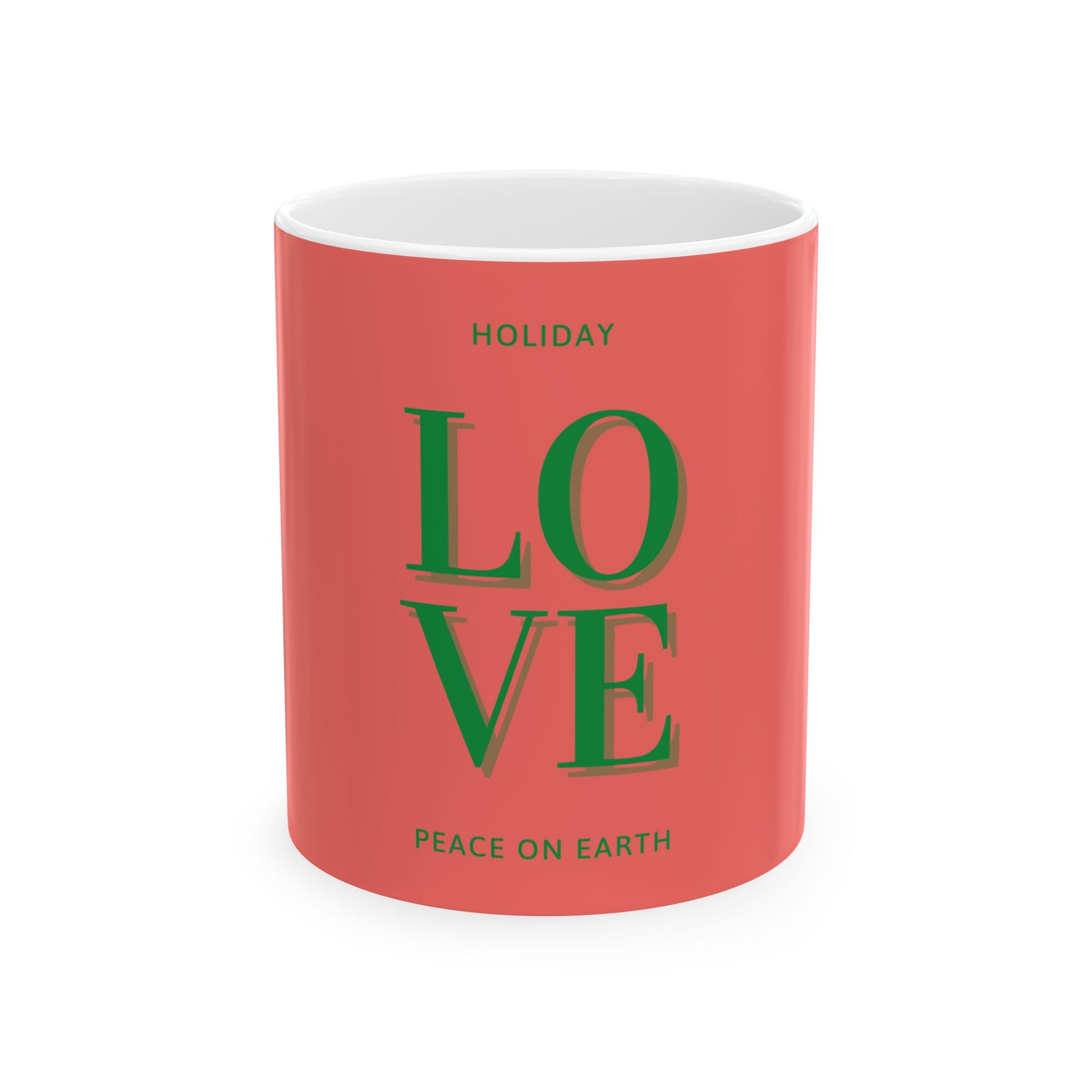 Holiday Love Mug, 11 oz 