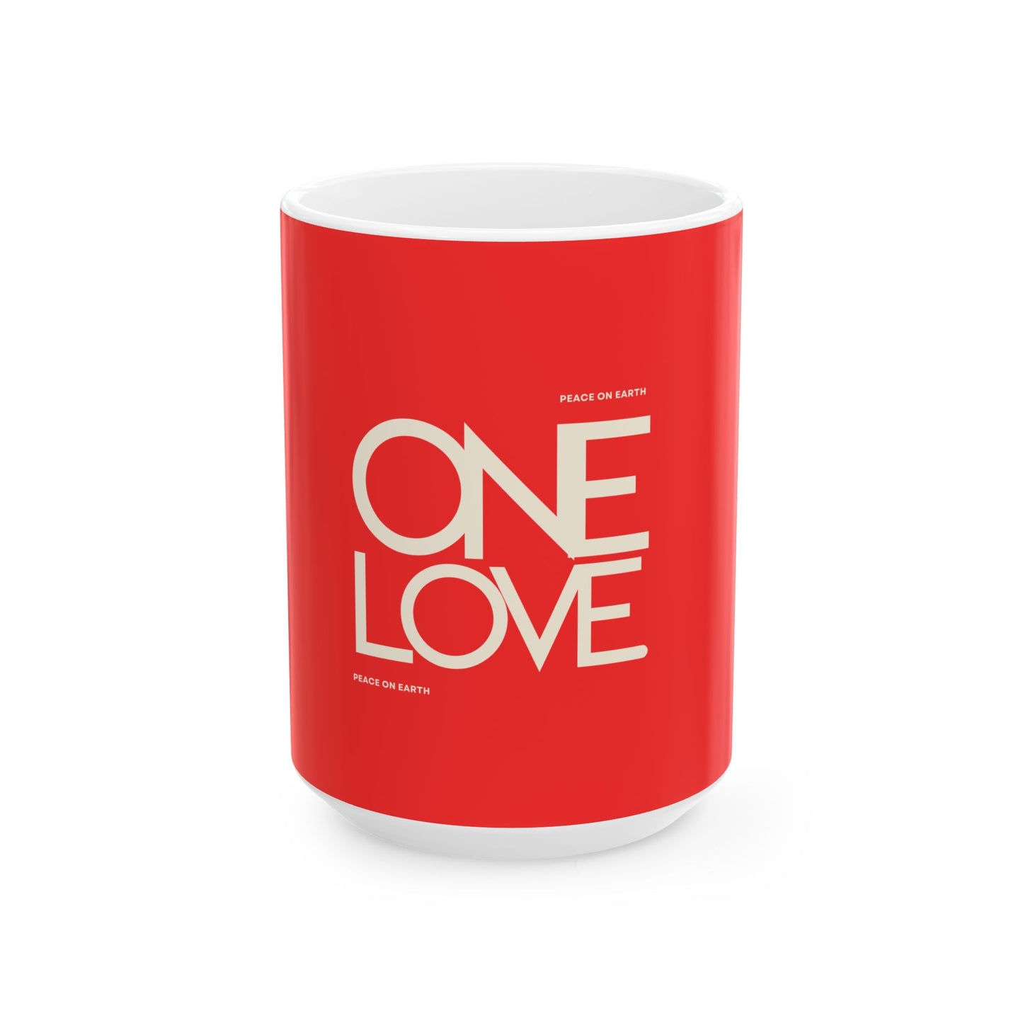 Holiday Mug, RED 