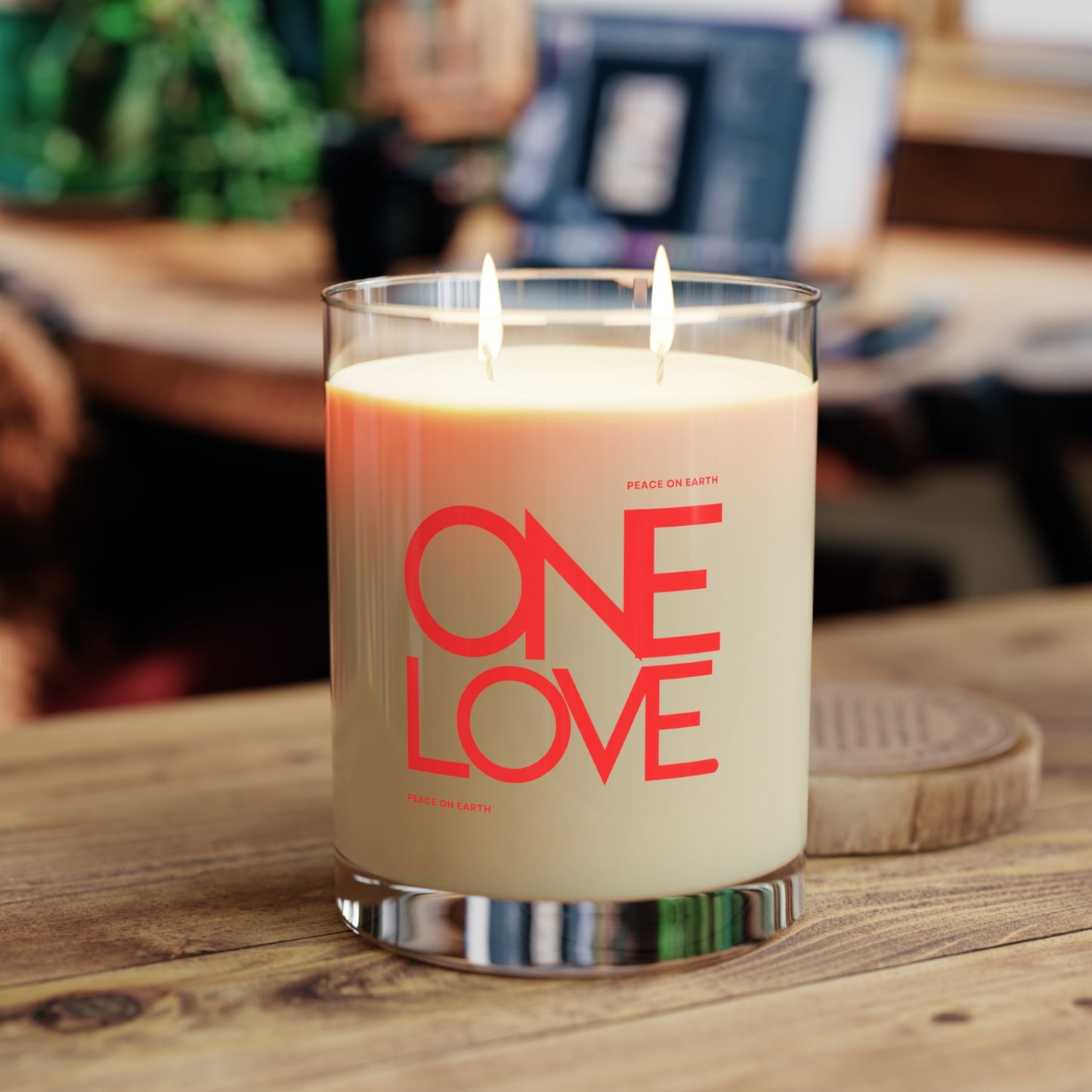 Holiday Scented Candle, One Love 