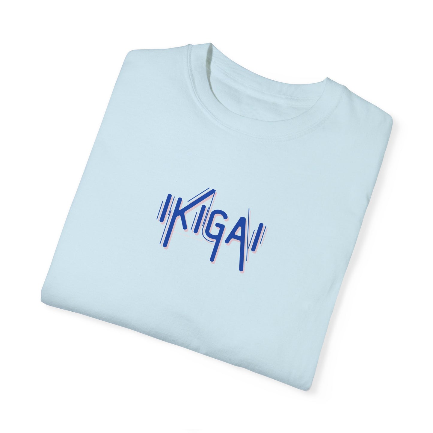 IKIGAI Japanese Tee,  Light Blue 