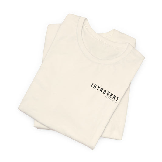 Introvert Minimalist Unisex Tee