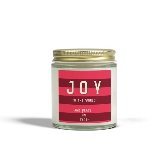 "JOY to the World" Holiday Candles