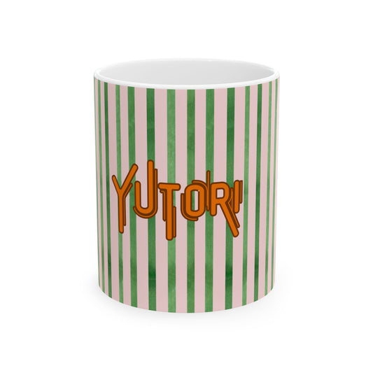 Japanese Philosophy YUTORI Ceramic Mug