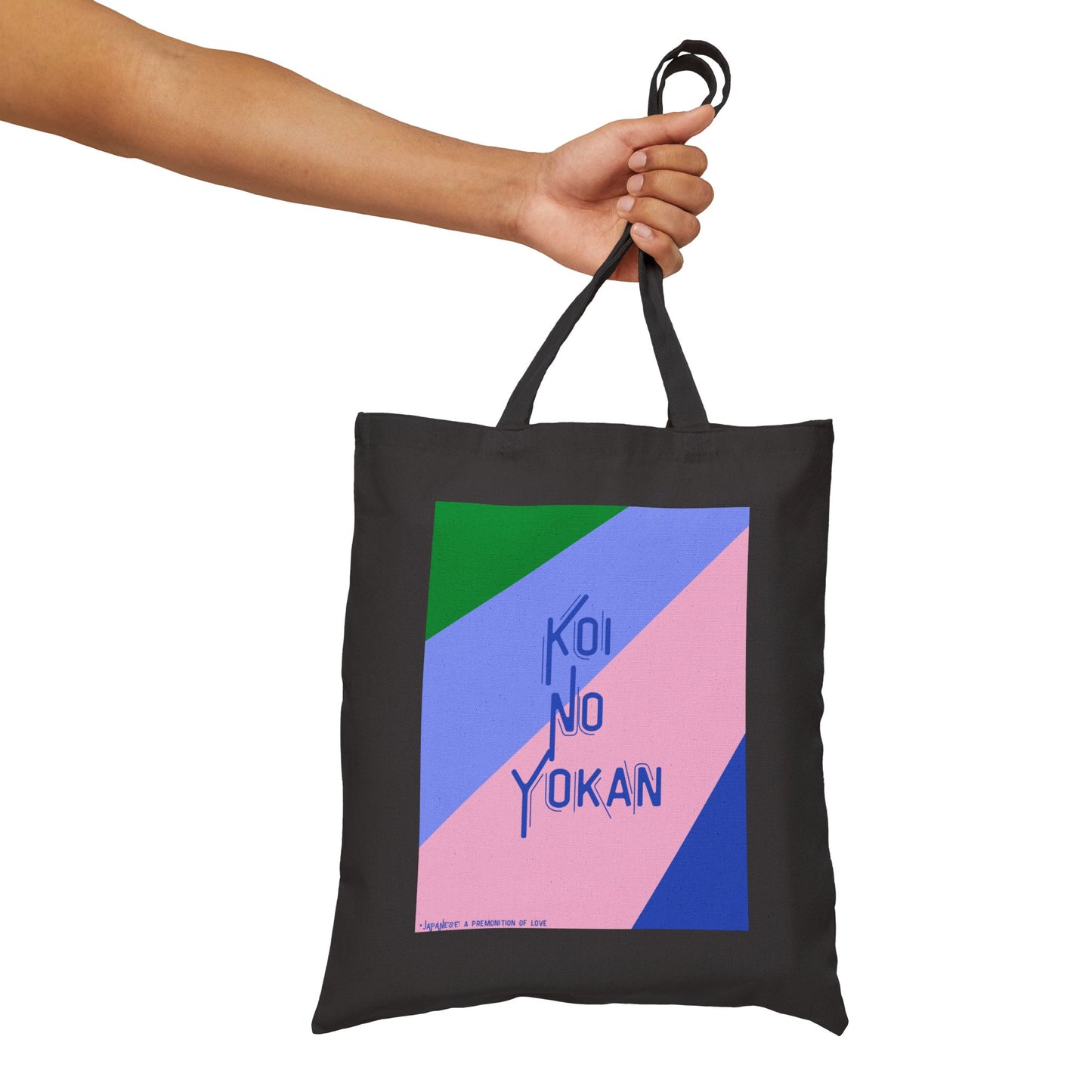 Koi No Yokan Tote Bag, Black 