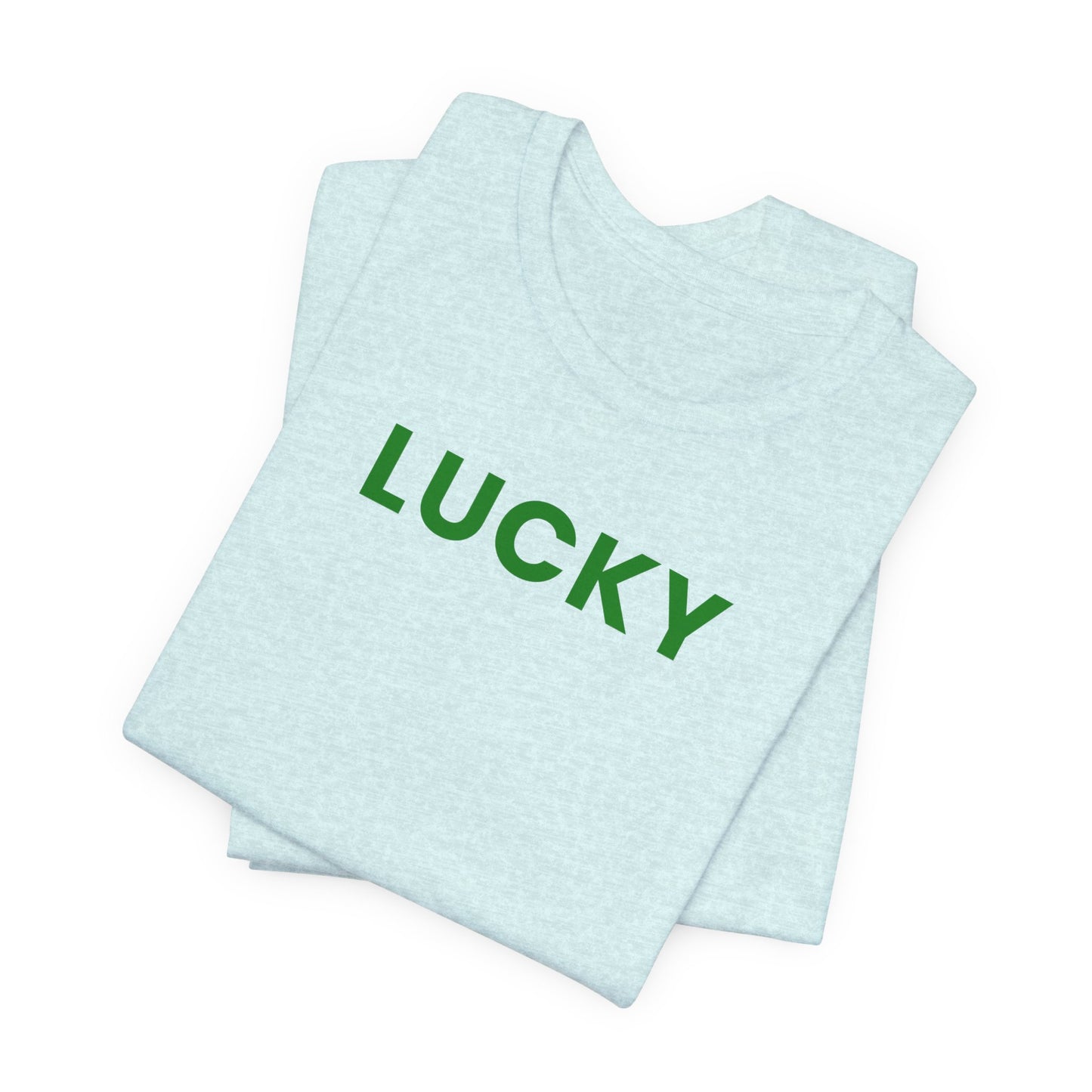 LUCKY Ladies Tee, Ice Blue 