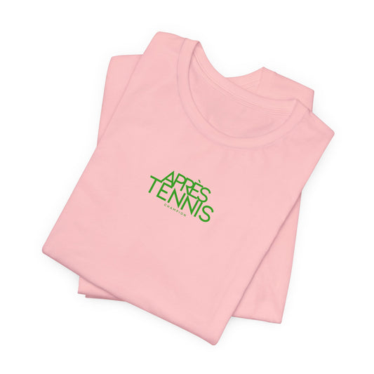 Ladies Tennis Tee, Pink 