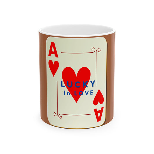 Lucky in Love Coffee Mug