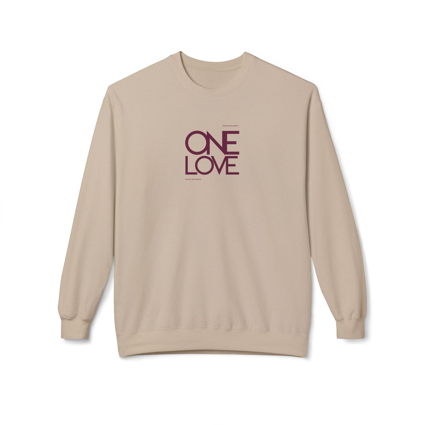 One Love Holiday shirt, Natural 