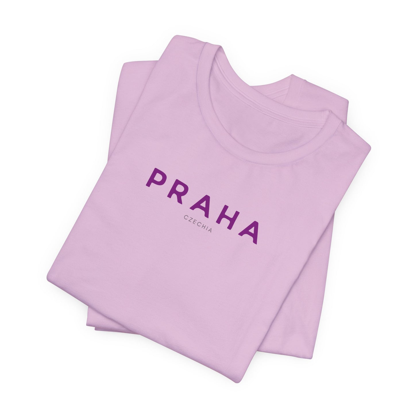 PRAHA Minimalist Tee, Lilac