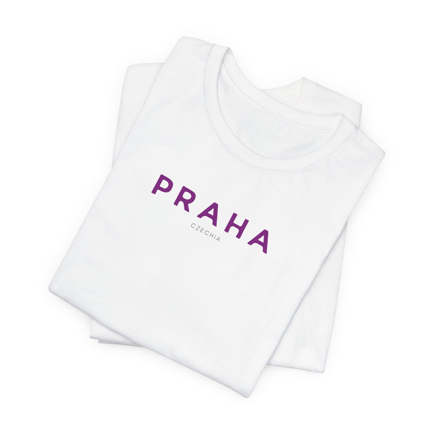 PRAHA Minimalist Tee White 