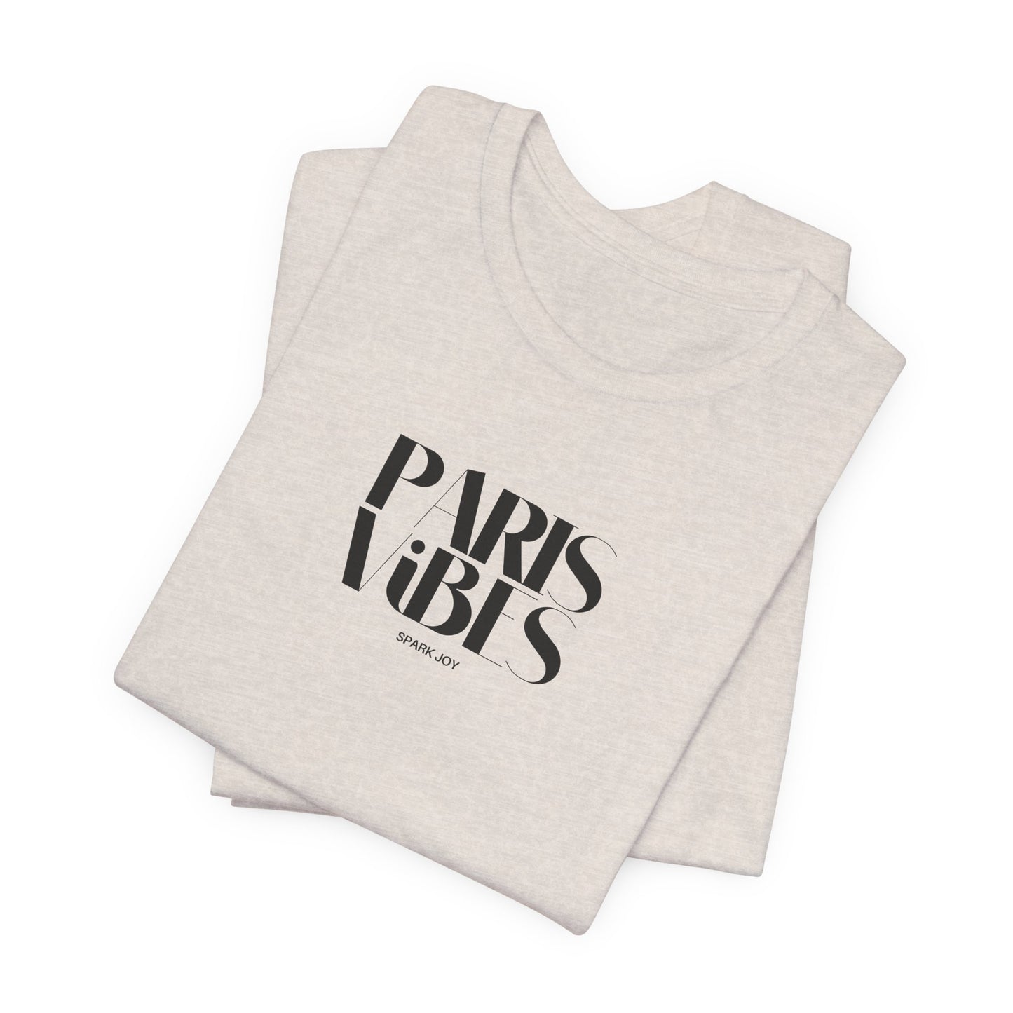 Paris Lover Tee - Natural 