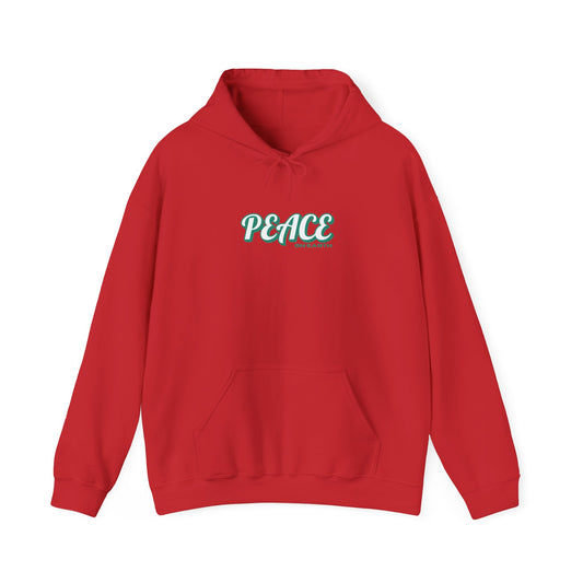 Peace Hoodie, Red