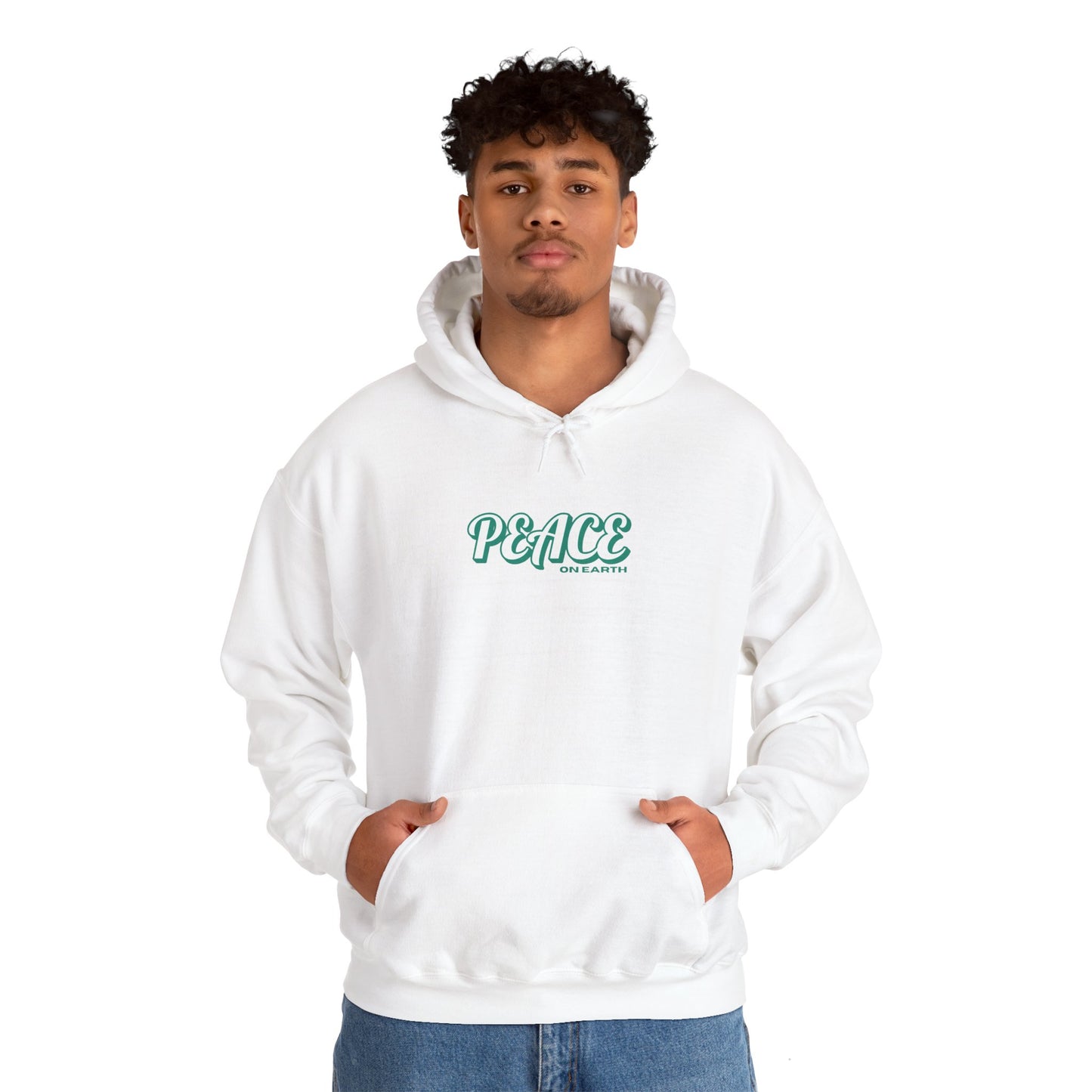 Peace Hoodie, White 