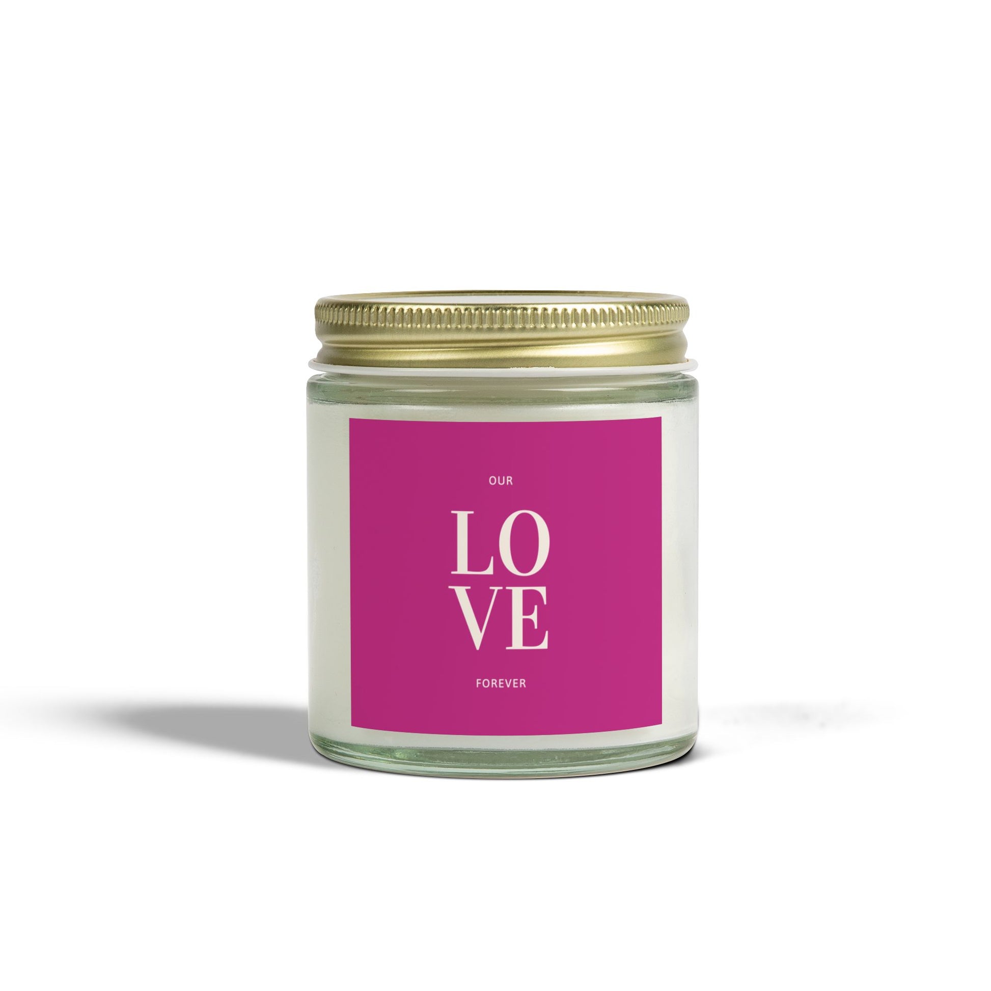 Pink LOVE Scented Candles