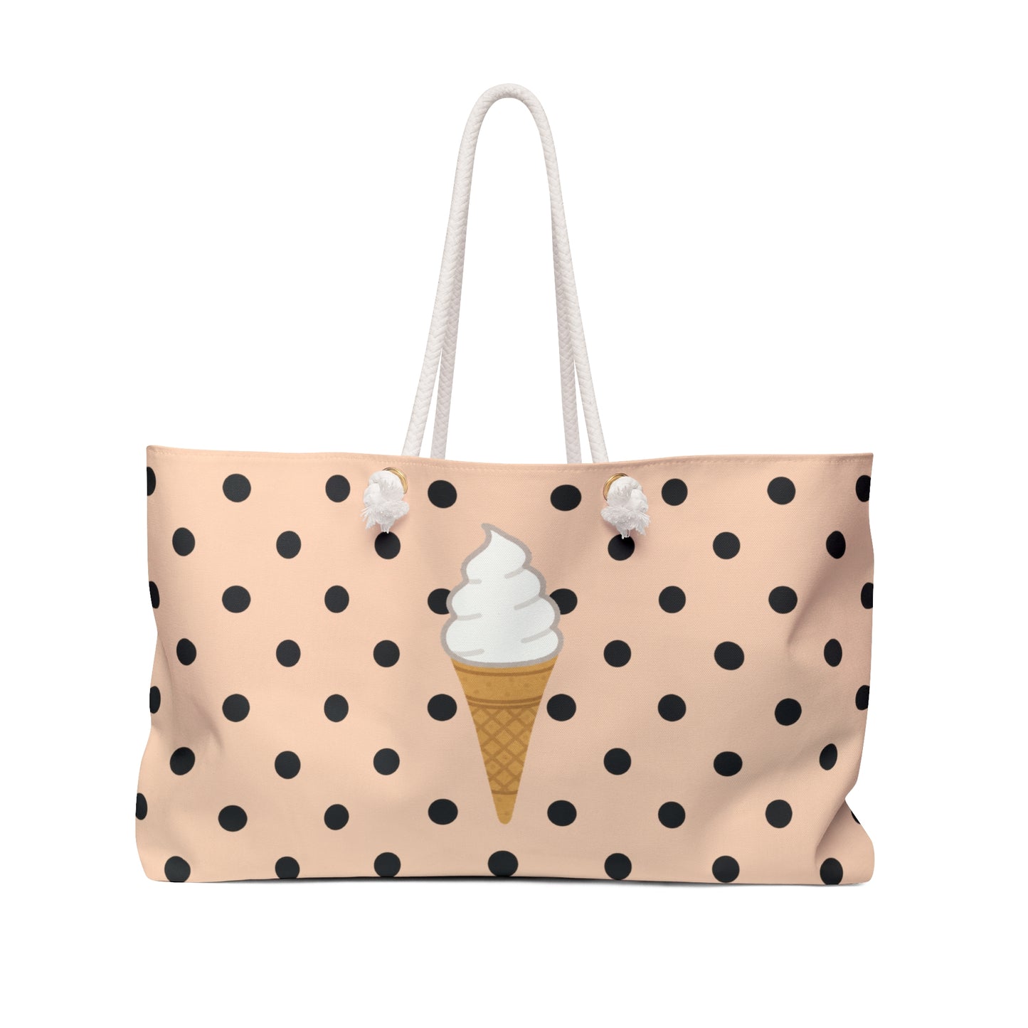 Polka Dot Beach Bag