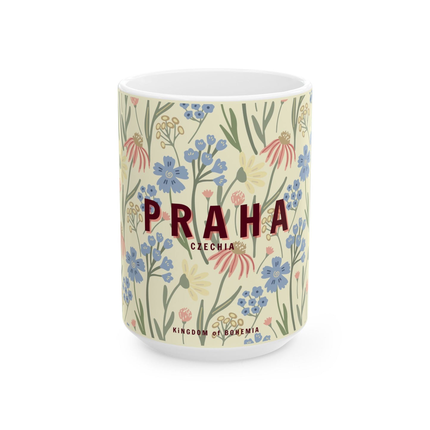 Praha Bohemian Ceramic Mug