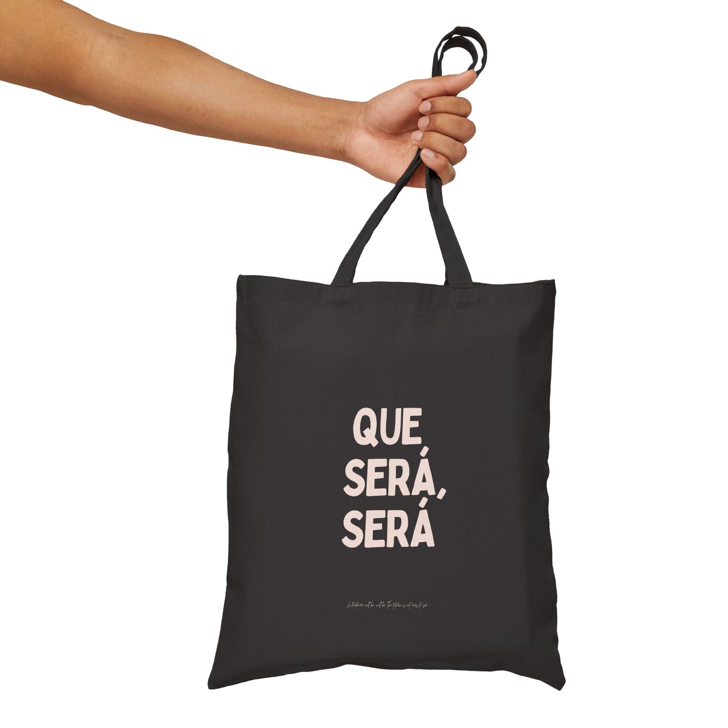 Que Sera, Sera Tote - Black