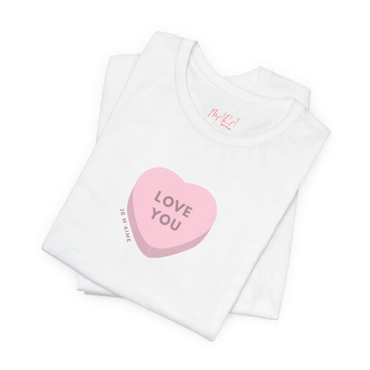 Self-Love Message Ladies Tee