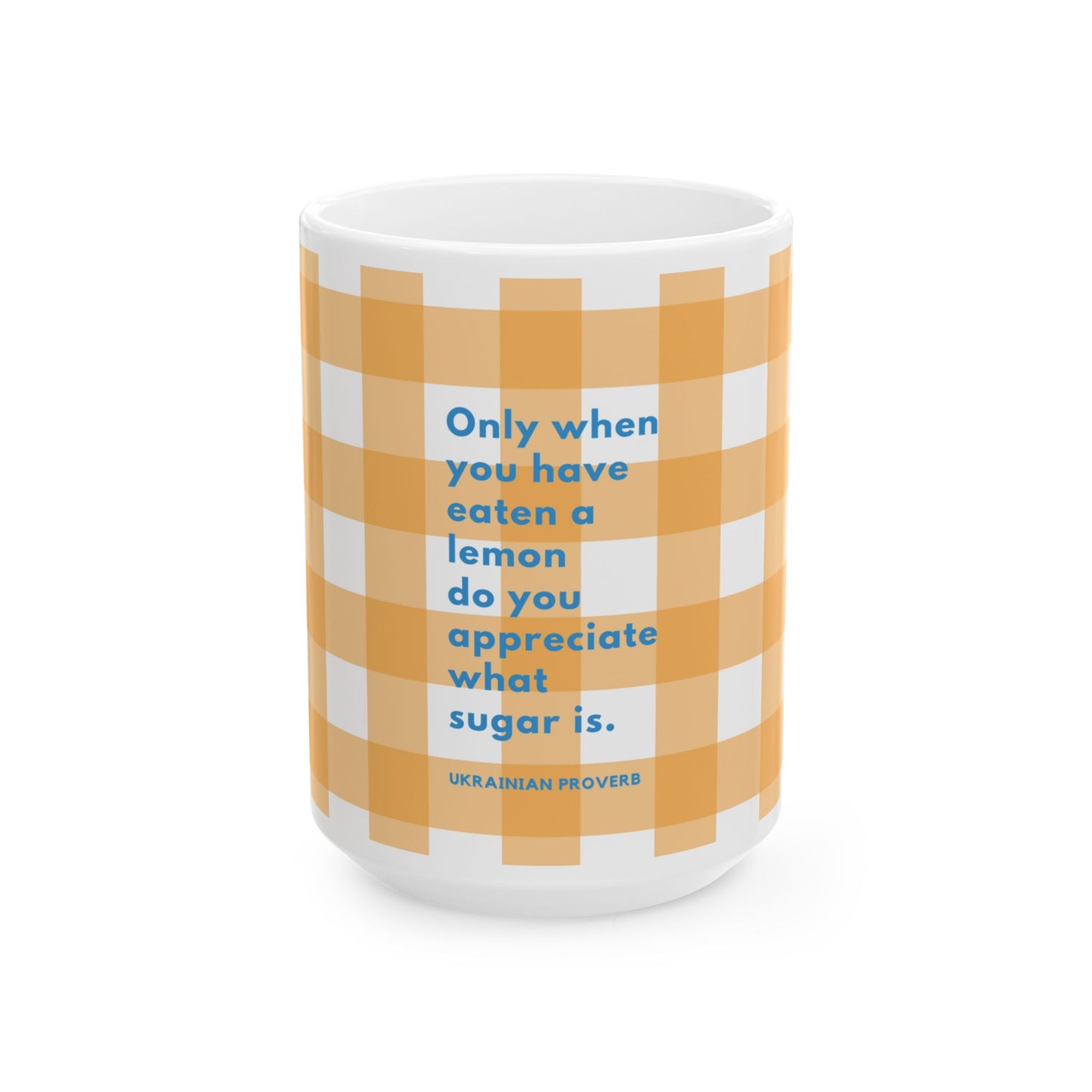 Ukrainian Proverb Mug