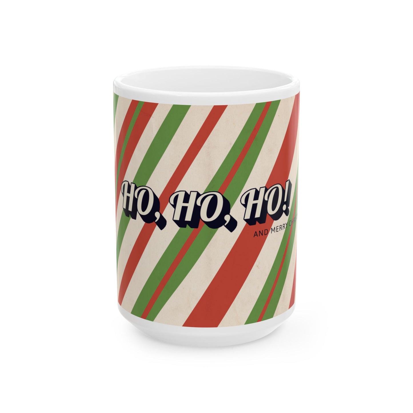 Vintage Santa Mug, 15 oz