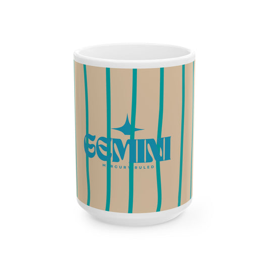 Whimsical GEMINI Astrology Mug