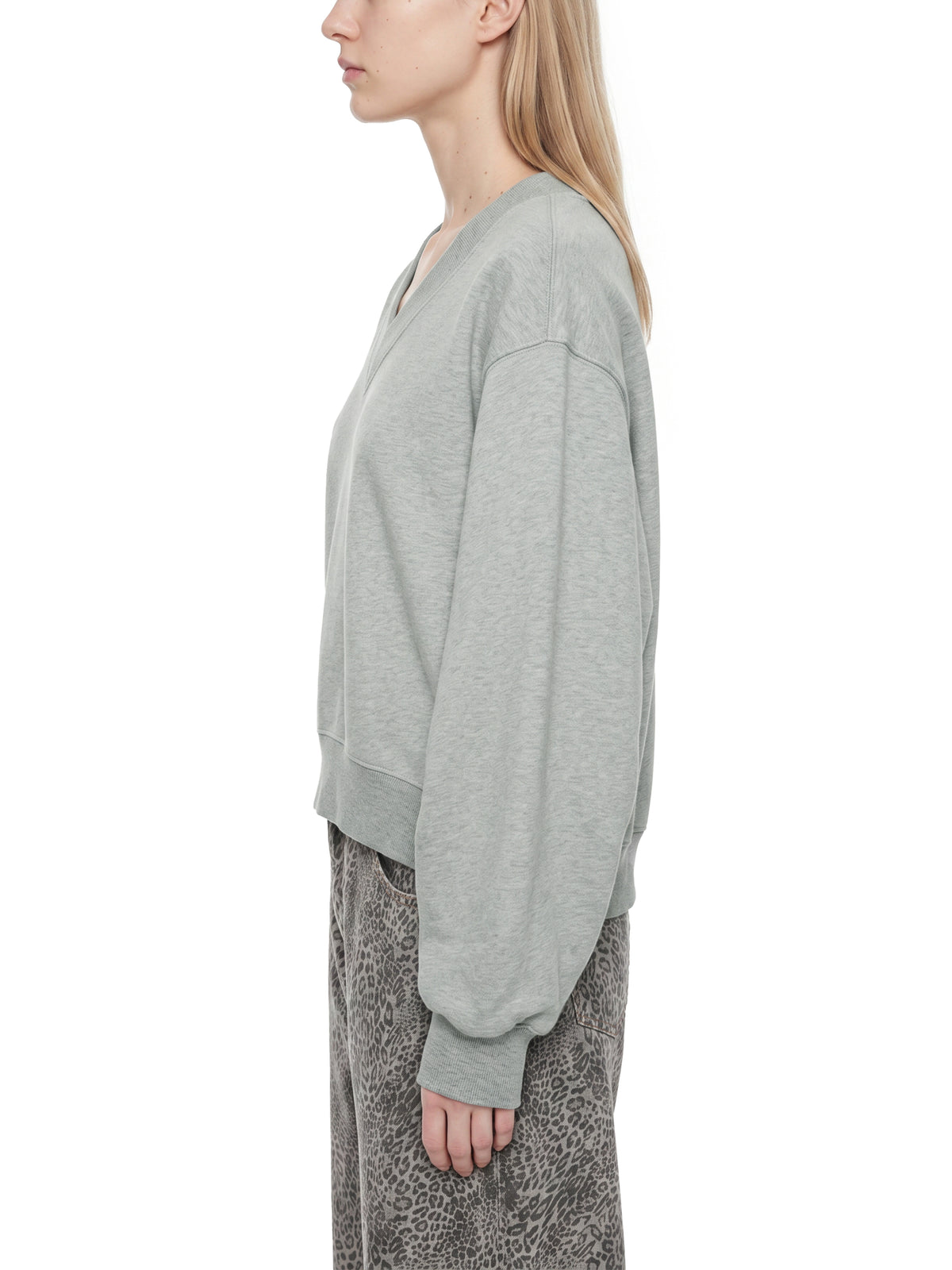 Women’s Crop CALIFORNIA V-Neck Sweatshirt