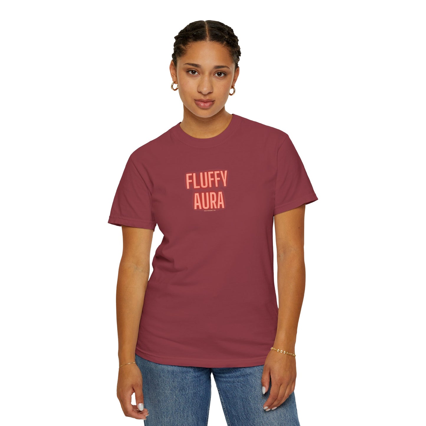 Yoga Wear Tee, Fluffy Aura