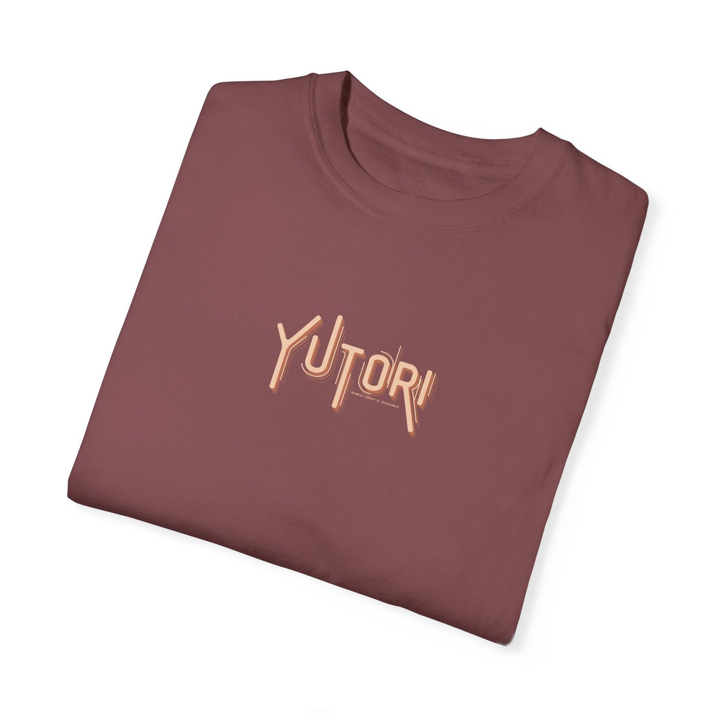 Yutori Japanese Unisex Tee, Chili 