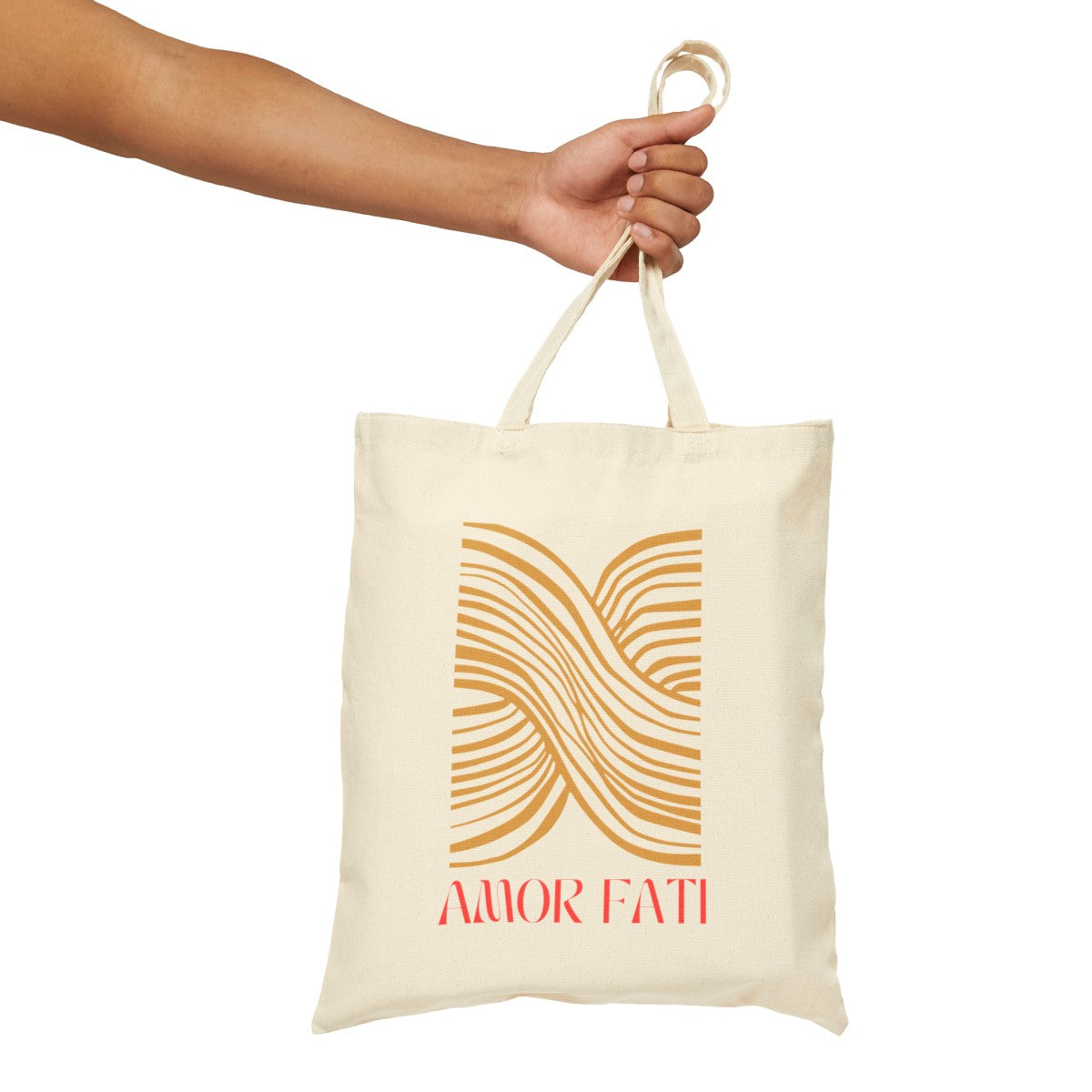 Love Your Fate Canvas Tote - Natural