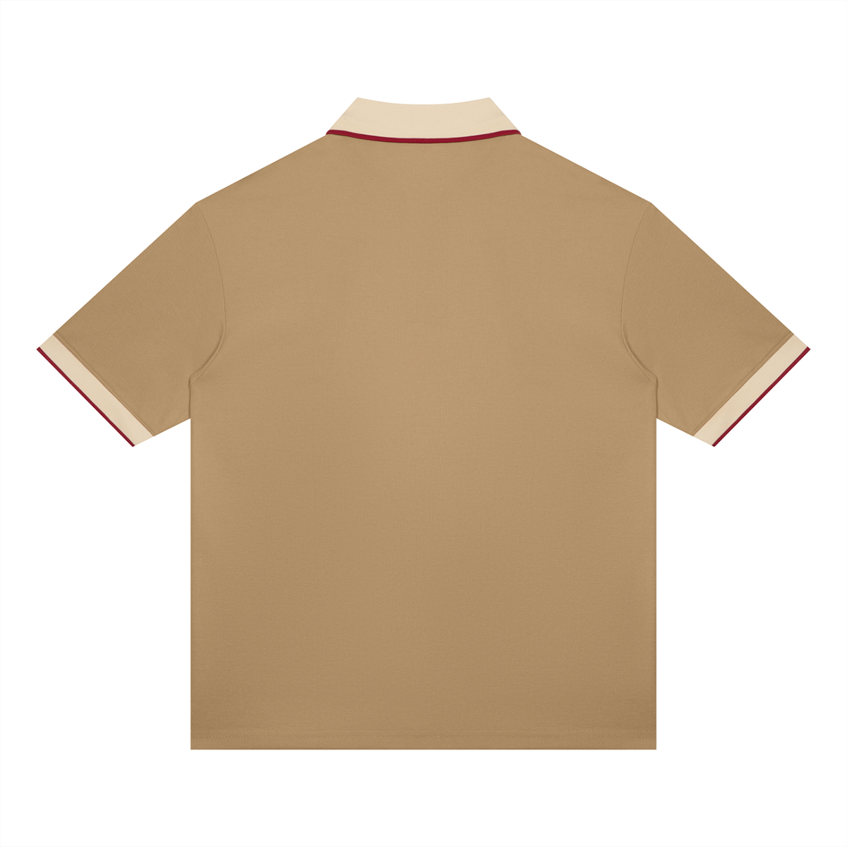 OUI OUI  Preppy Color Block Polo Shirt