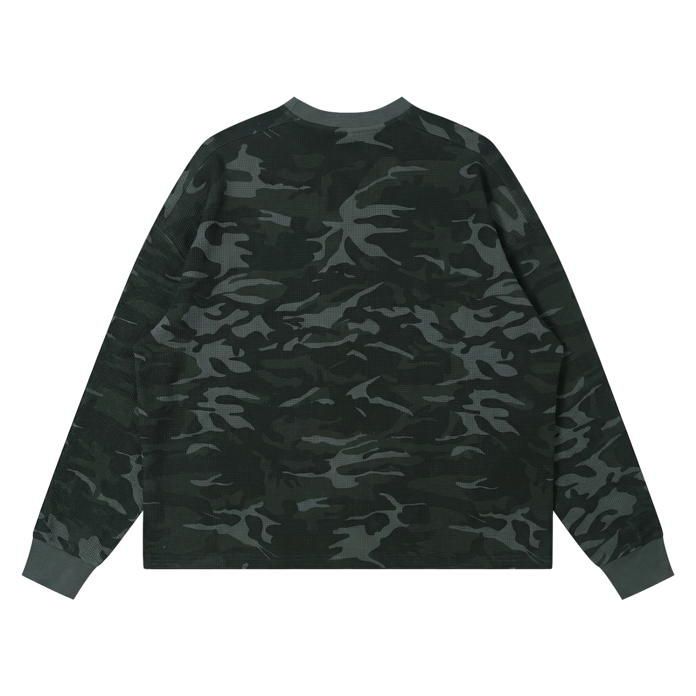 Camo Waffle Top