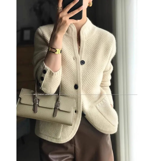 Chic Cashmere Cardigan for Women